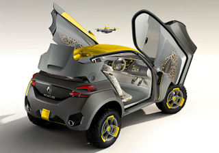 Illustration for article titled Este nuevo concepto de coche viene con dron explorador incorporado